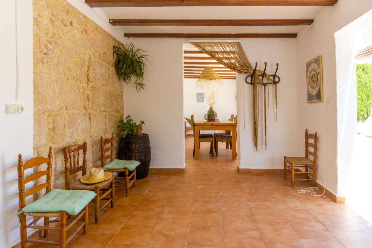 Villa Rustica Con Piscina Privada Хавеа Экстерьер фото
