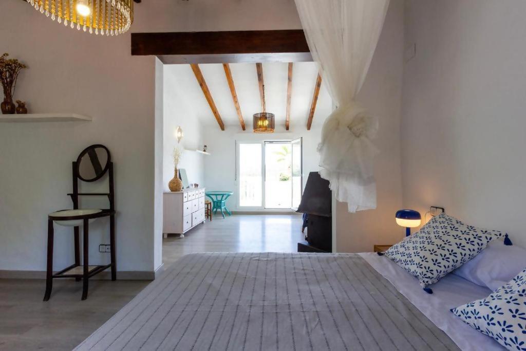Villa Rustica Con Piscina Privada Хавеа Экстерьер фото