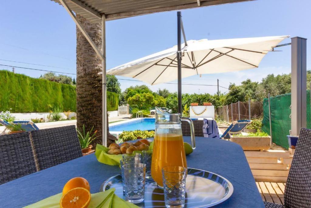 Villa Rustica Con Piscina Privada Хавеа Экстерьер фото