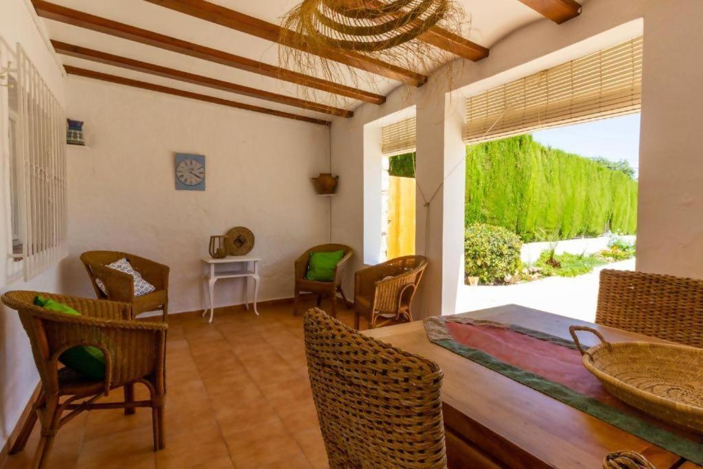 Villa Rustica Con Piscina Privada Хавеа Экстерьер фото